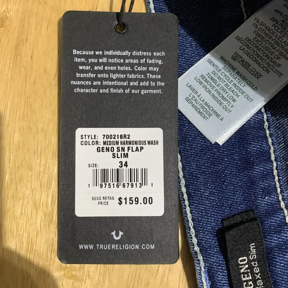 True Religion elevate your